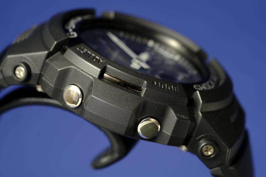 【綺麗】G-SHOCK AWG-M100B ブラック 電波ソーラー (102)