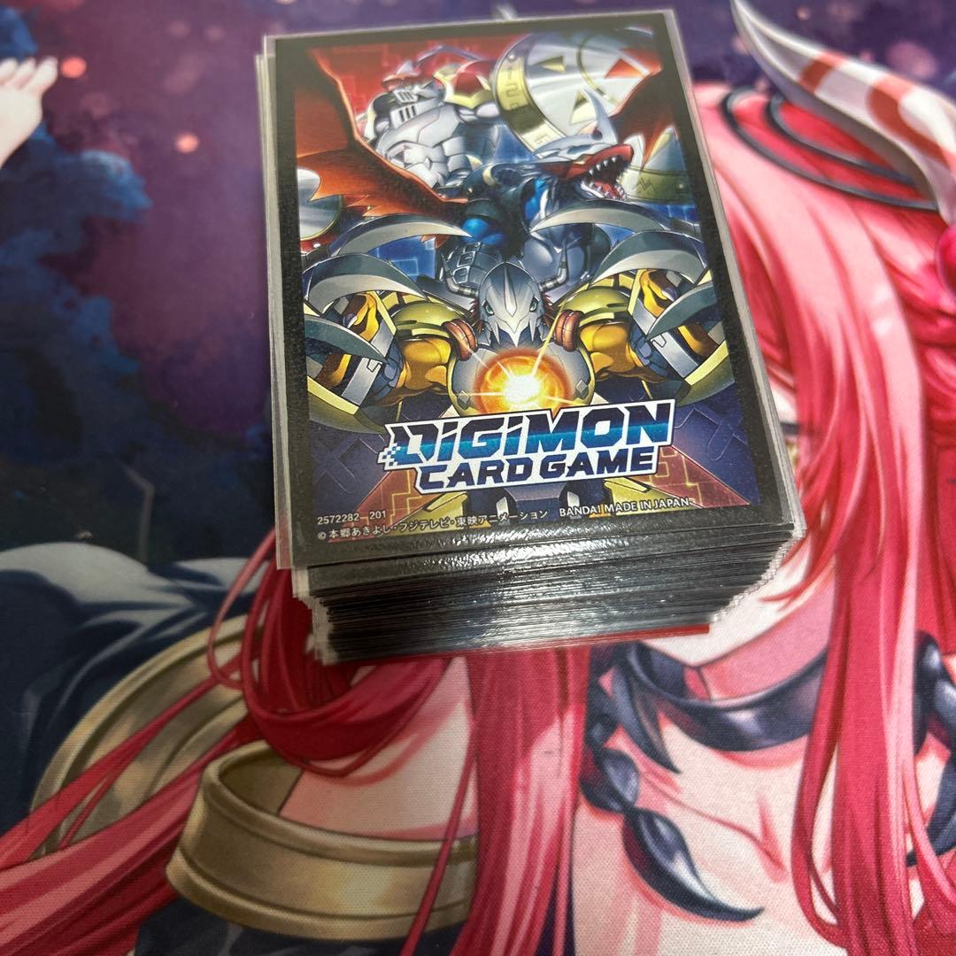 青緑インペリアルドラモンデッキ+デッキパーツ　デジモンカード