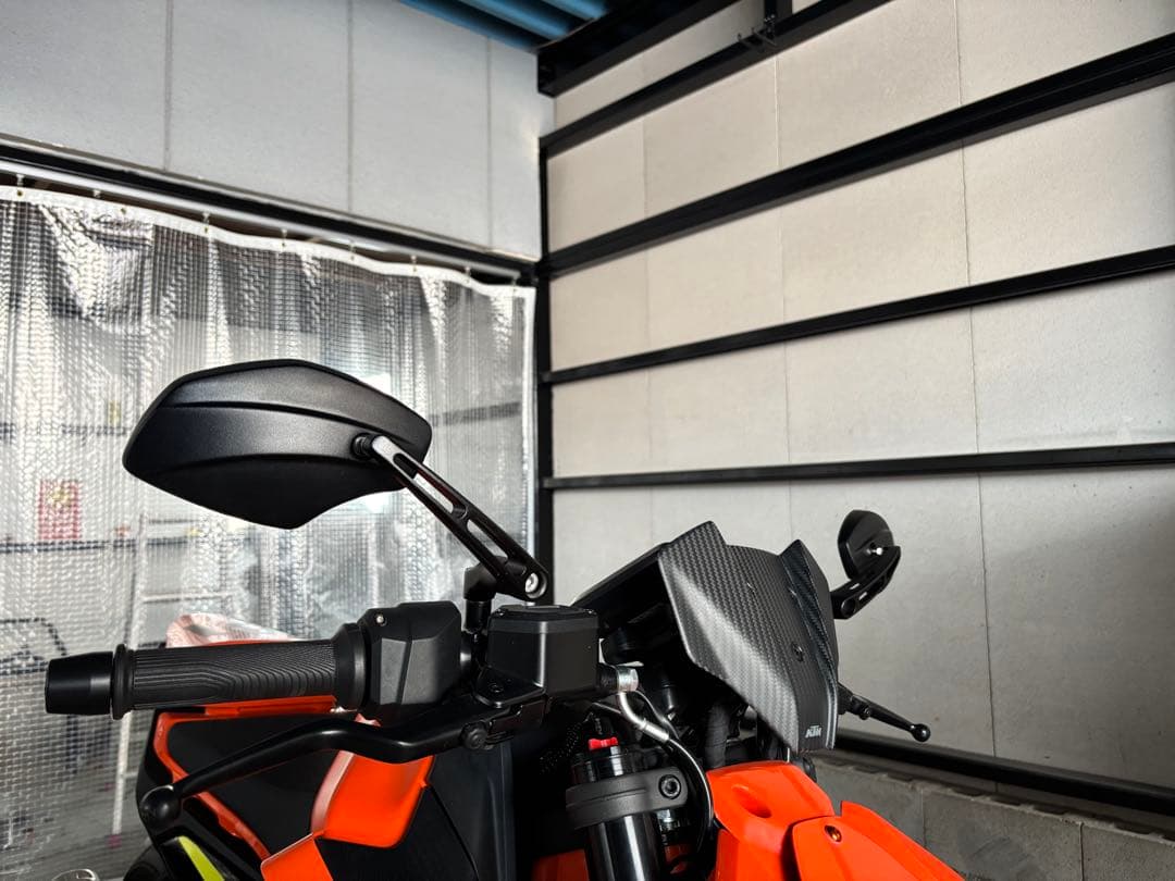 DAYTONA パラレルミラー ヘキサゴン 左右セット