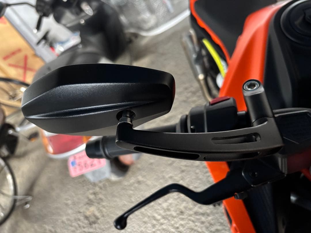 DAYTONA パラレルミラー ヘキサゴン 左右セット