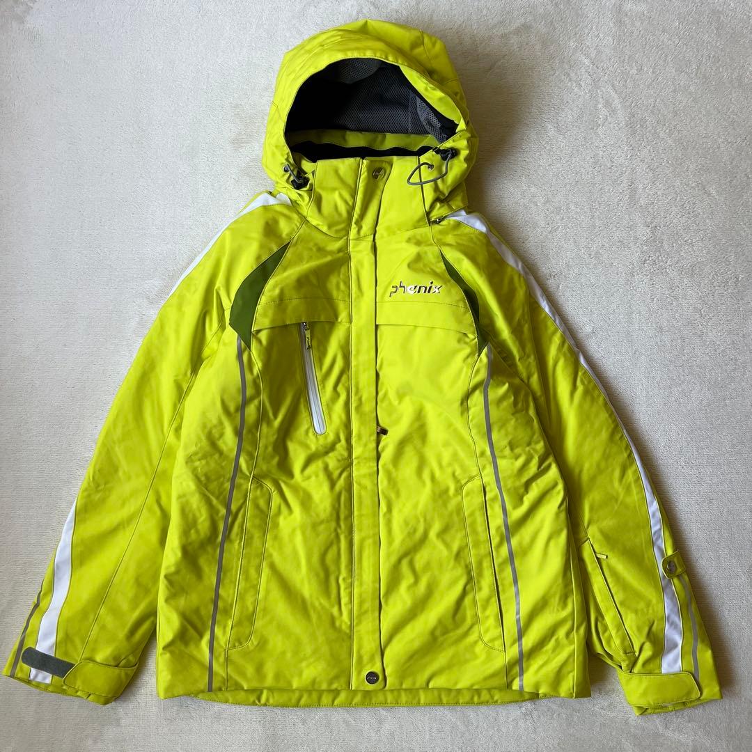 phenix フェニックス スキーウェアー上下 セットアップ 上L下XL 黄色