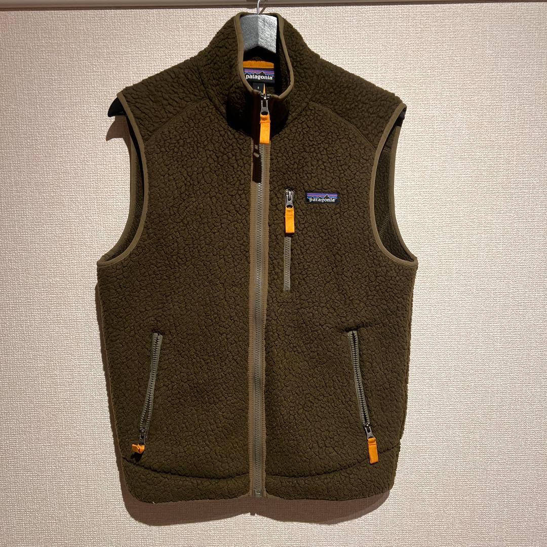 patagonia メンズレトロパイルベスト