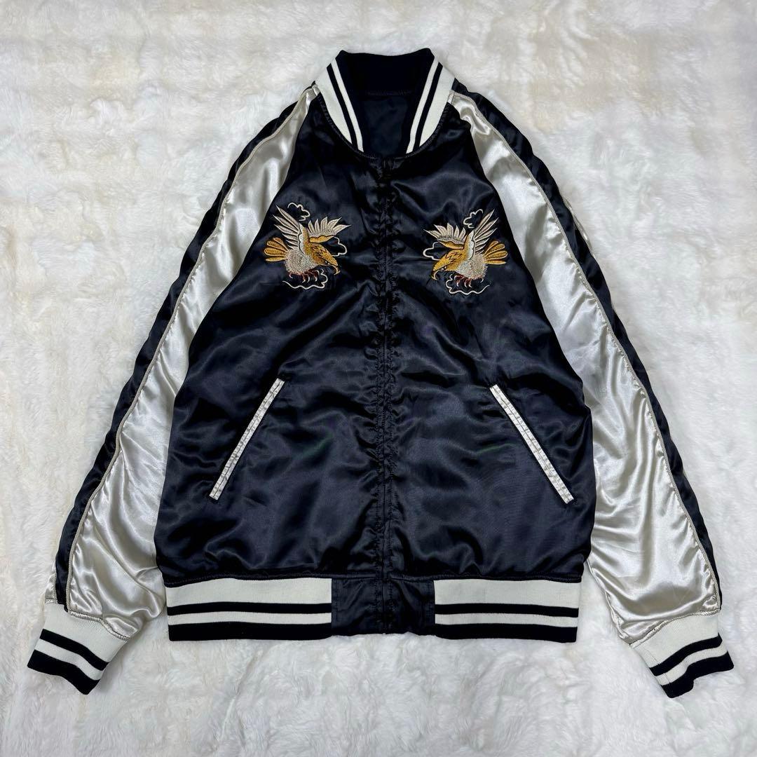 【しゅーさん専用】アルファインダストリーズ スカジャン 刺繍 リバーシブル 龍