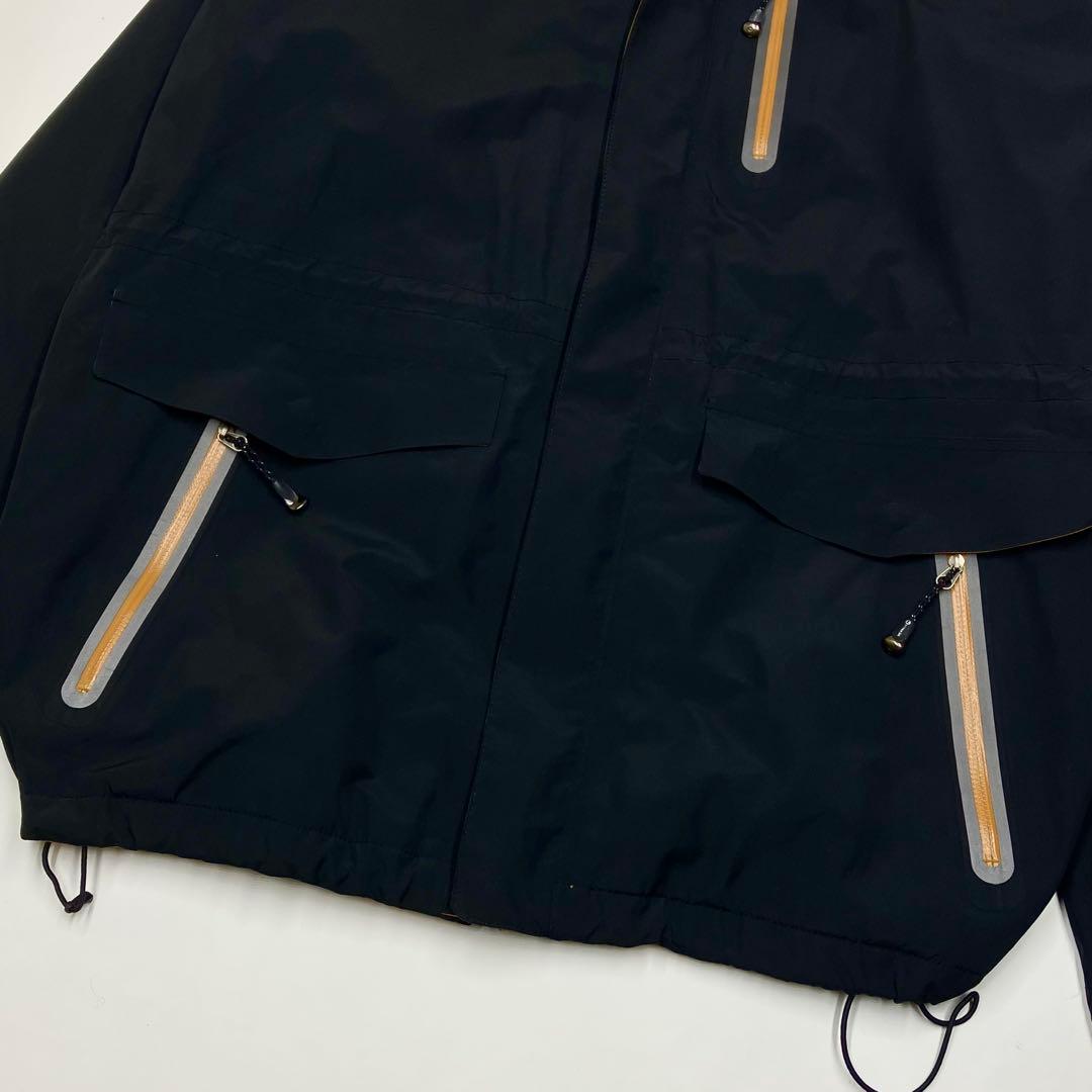 【ゴアテックス】メレル マウンテンパーカー L 黒 アウトドア 古着 登山 防水