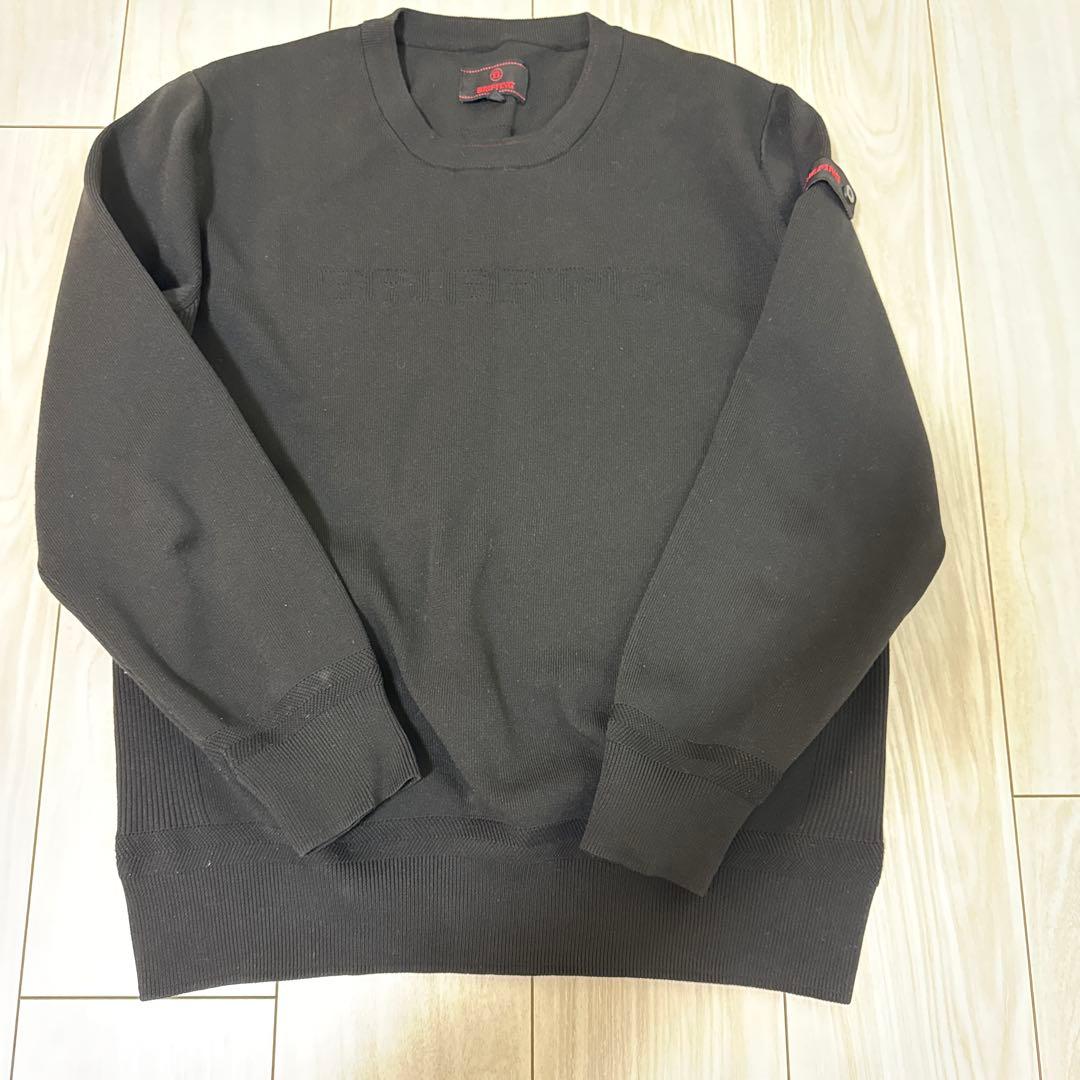 BRIEFING ブラック 長袖セーター M
