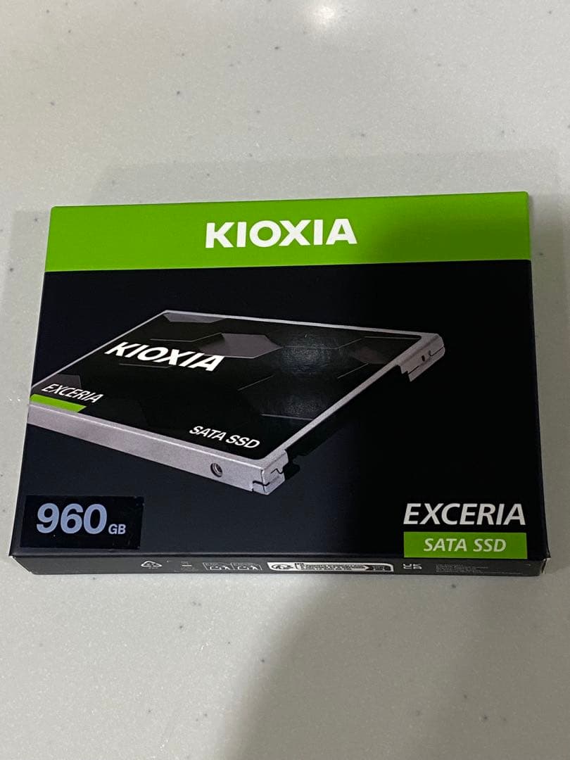 内蔵型SSD KIOXIA EXCERIA 960GB SATA SSD