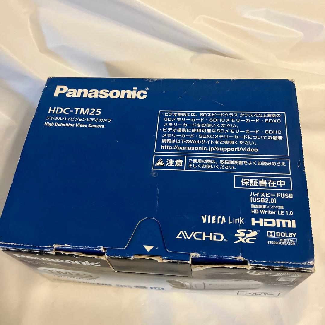 ビデオカメラ Panasonic HDC-TM25 バッテリー2個付