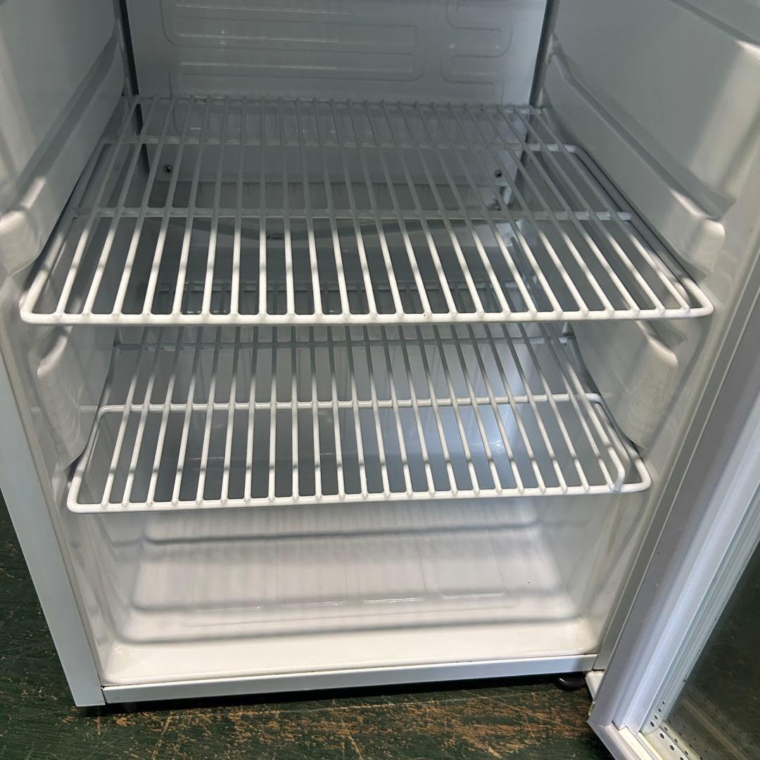 114 業務用 冷蔵ショーケース オフィスコンビニ XW-105 左右開き 小型