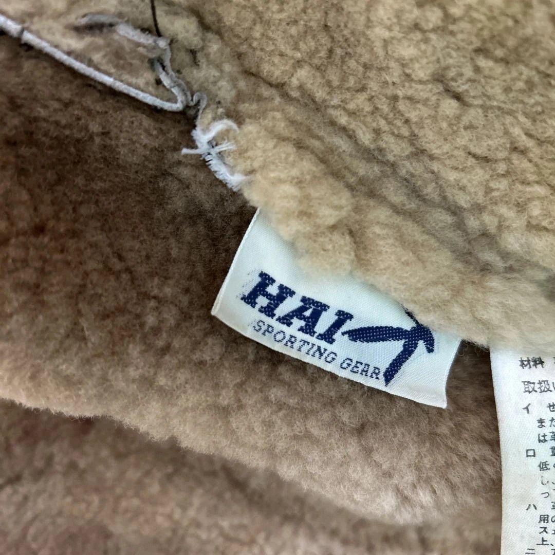 HAI sporting gear レザーパッチワークジャケット