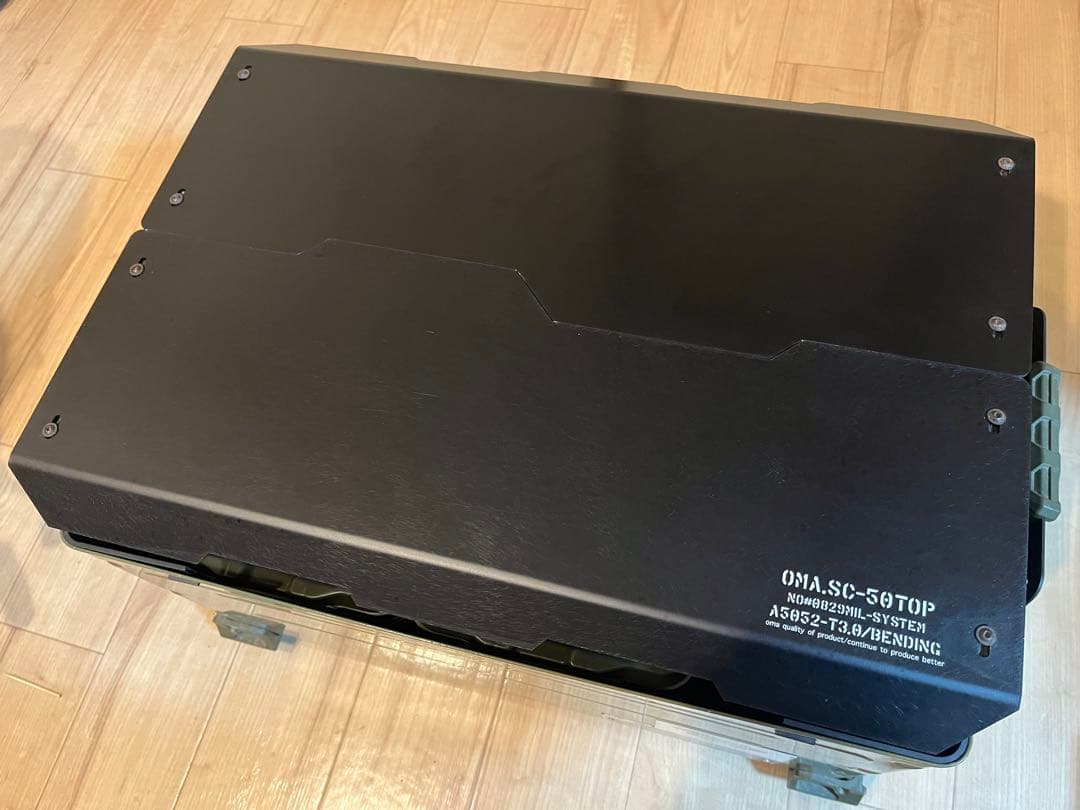 oma factory シェルコン シェルフコンテナ 天板 カスタム