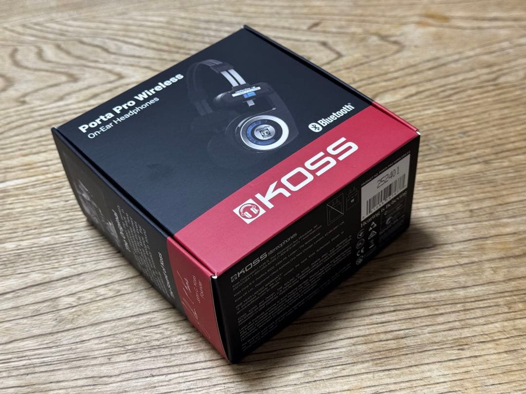 KOSS(コス) Porta Pro Wireless 　使用時間わずか