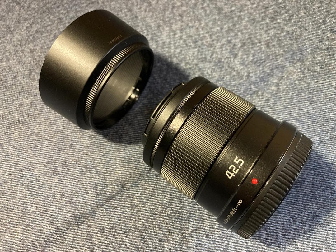 パナソニック LUMIX G 42.5/f1.7◆M4/3 H-HS043 美品