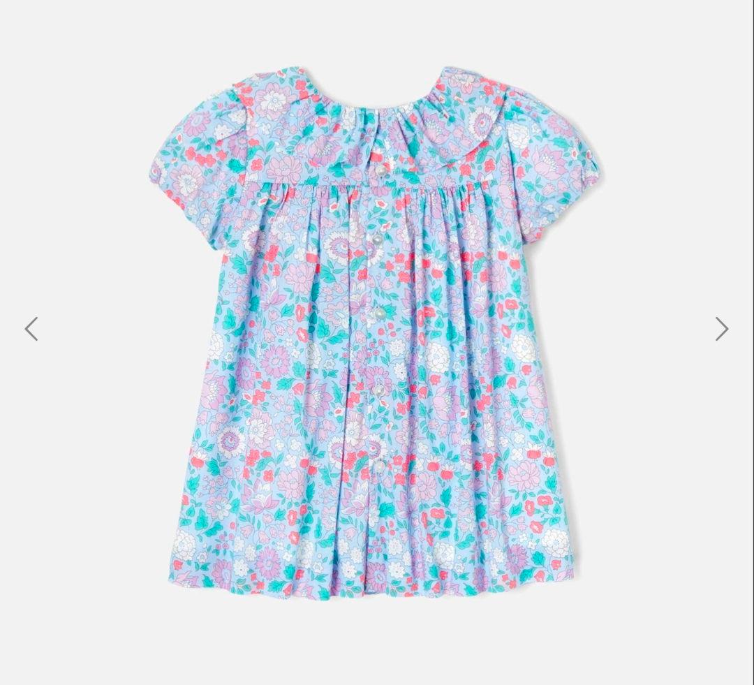 新品未使用　Jacadi 36M LIBERTY柄 ワンピース