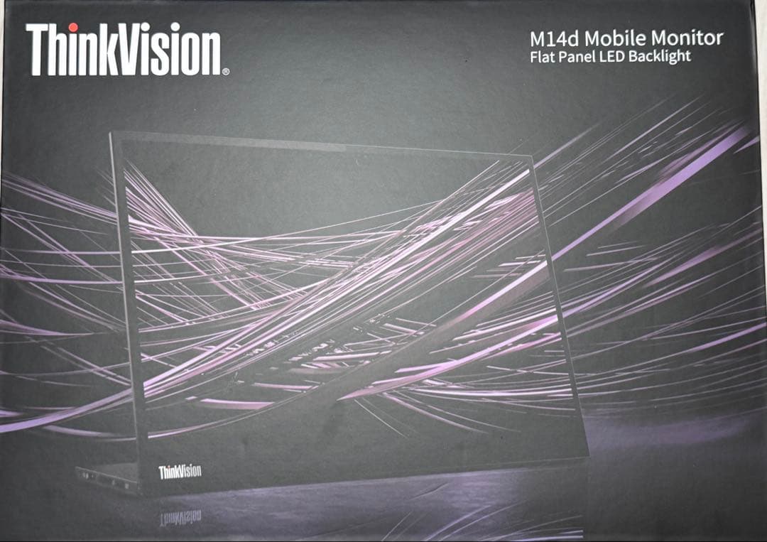 Lenovo Thinkvision M14d モバモ二、保証2028.05まで