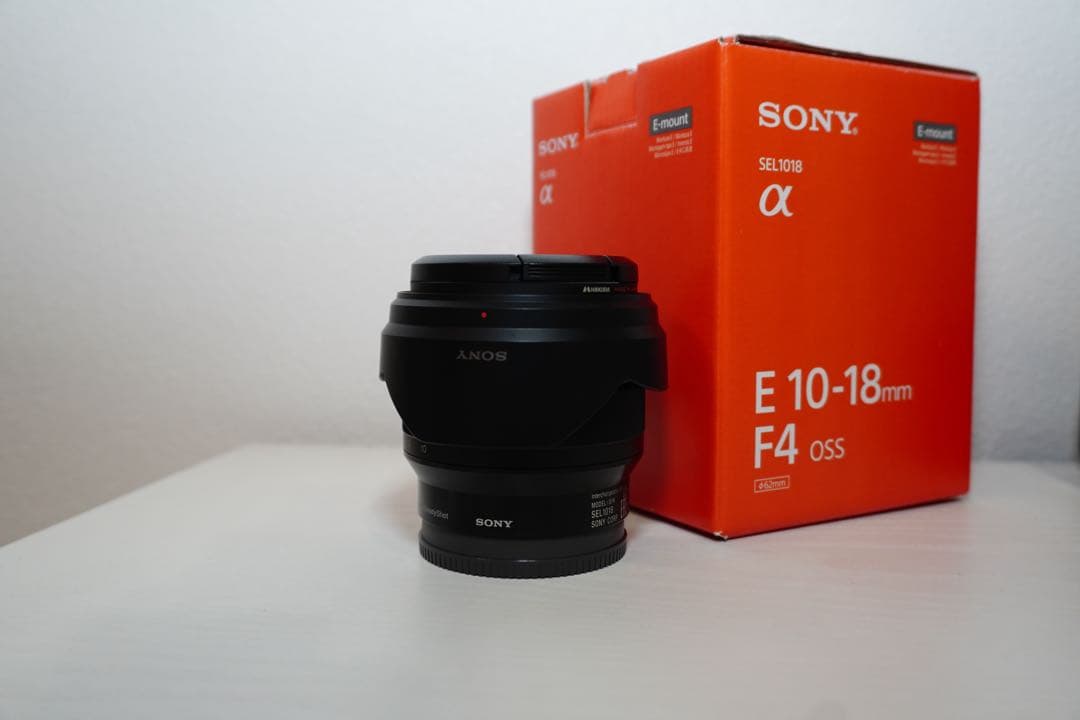 (出品9/8まで) SONY E 10-18mm F4 OSS レンズ