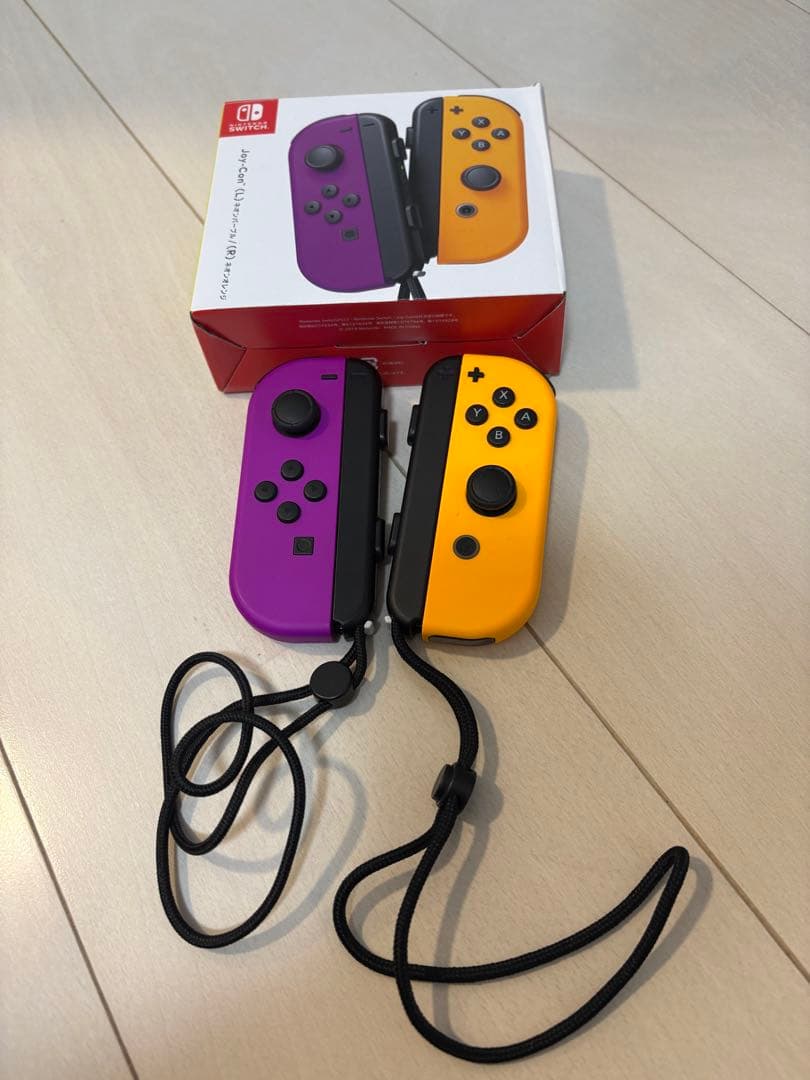 Nintendo Switch 本体 + ジョイコン 紫オレンジ