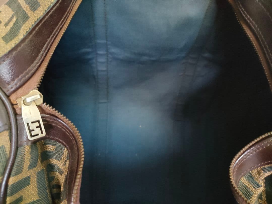 フェンディボストン　ズッカ柄　ヴィンテージ