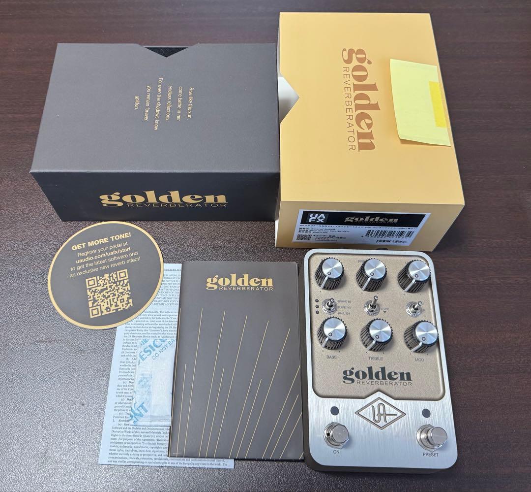 未使用 UAFX Golden Reverberator
