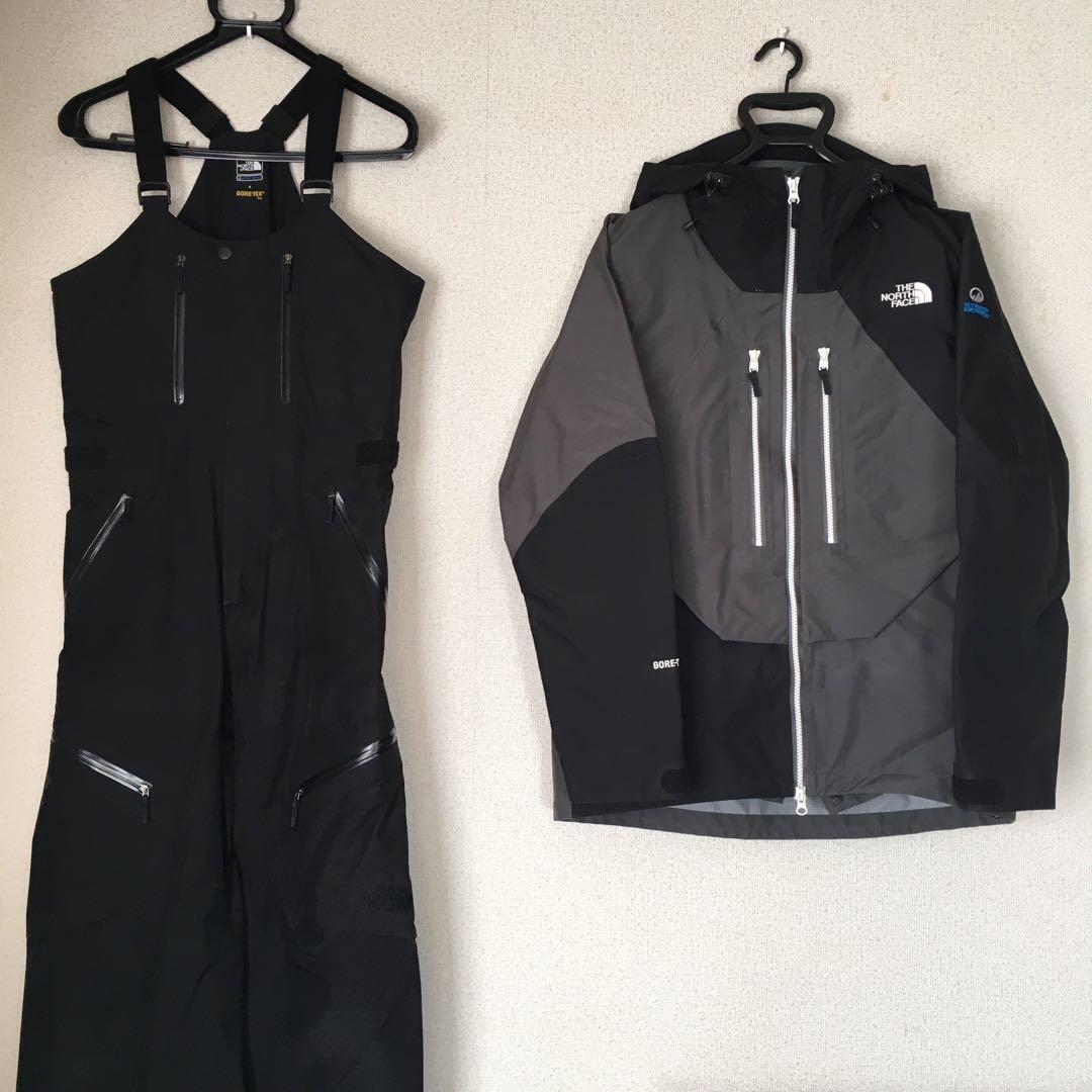 TNF GTX PRO RTG ジャケット ビブパンツ セット ブラック グレー