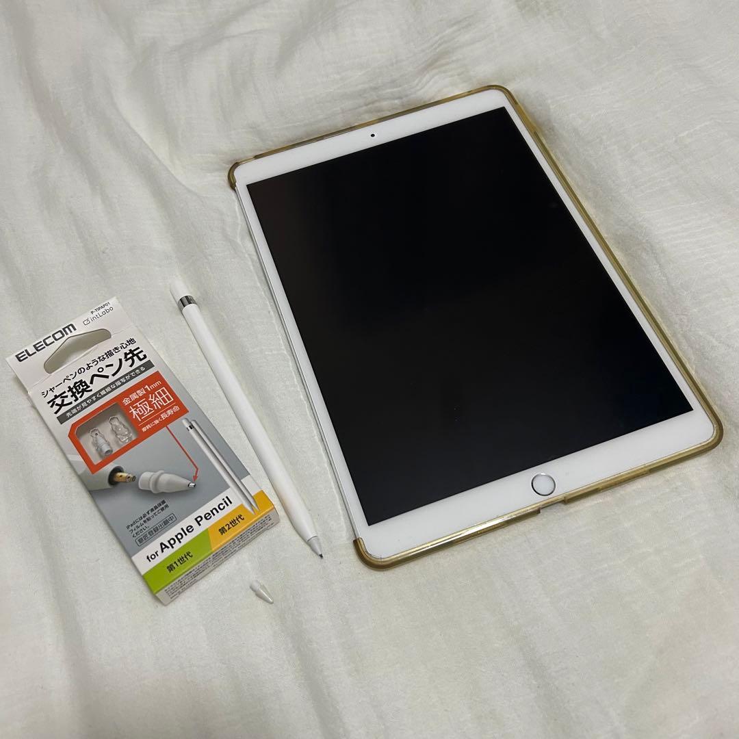 iPad本体 ホワイト + Apple Pencil用ペン先