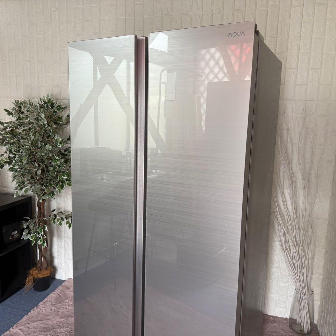 関東限定自社配送✨アクア　冷蔵庫　AQR-SAS48K 2022年　美品