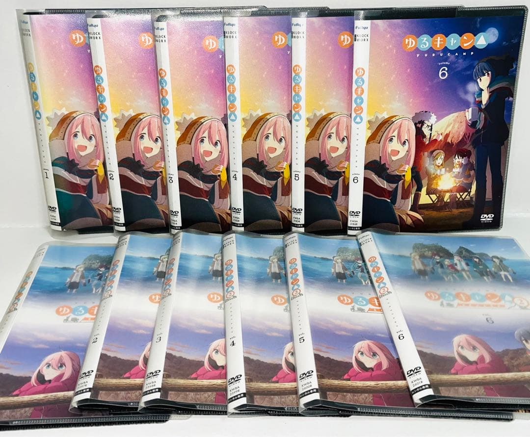 ゆるキャン△ 全6巻　ゆるキャン△ SEASON2  全6巻　DVD 全巻セット