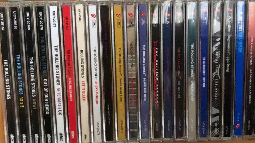 美品 ローリング・ストーンズ SHM-CD（帯付）他21枚セット