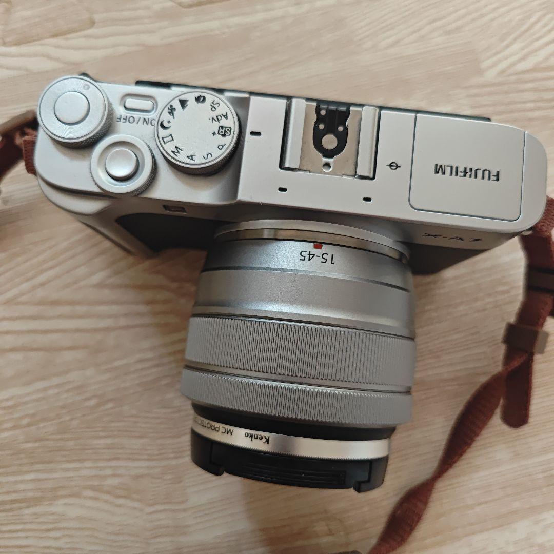 Fujifilm X-A7 デジタルカメラ シルバー