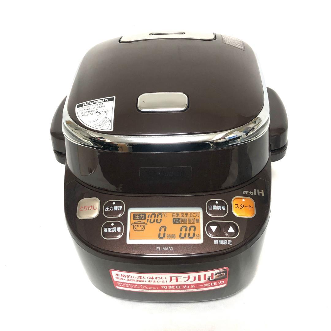 【美品★送料無料】 象印マホービン 圧力IHなべ 圧力鍋 EL-MA30 TA
