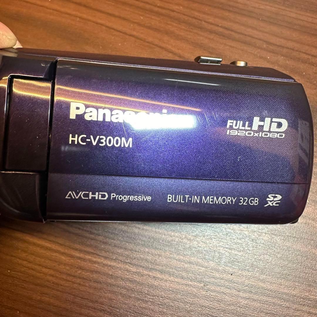 美品 動作確認済み Panasonic HC-V300M ビデオカメラ 0123