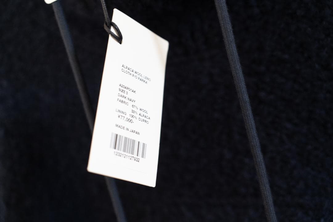 ア*ル様 AURALEE ALPACA WOOL LENOCLOTH P/O P