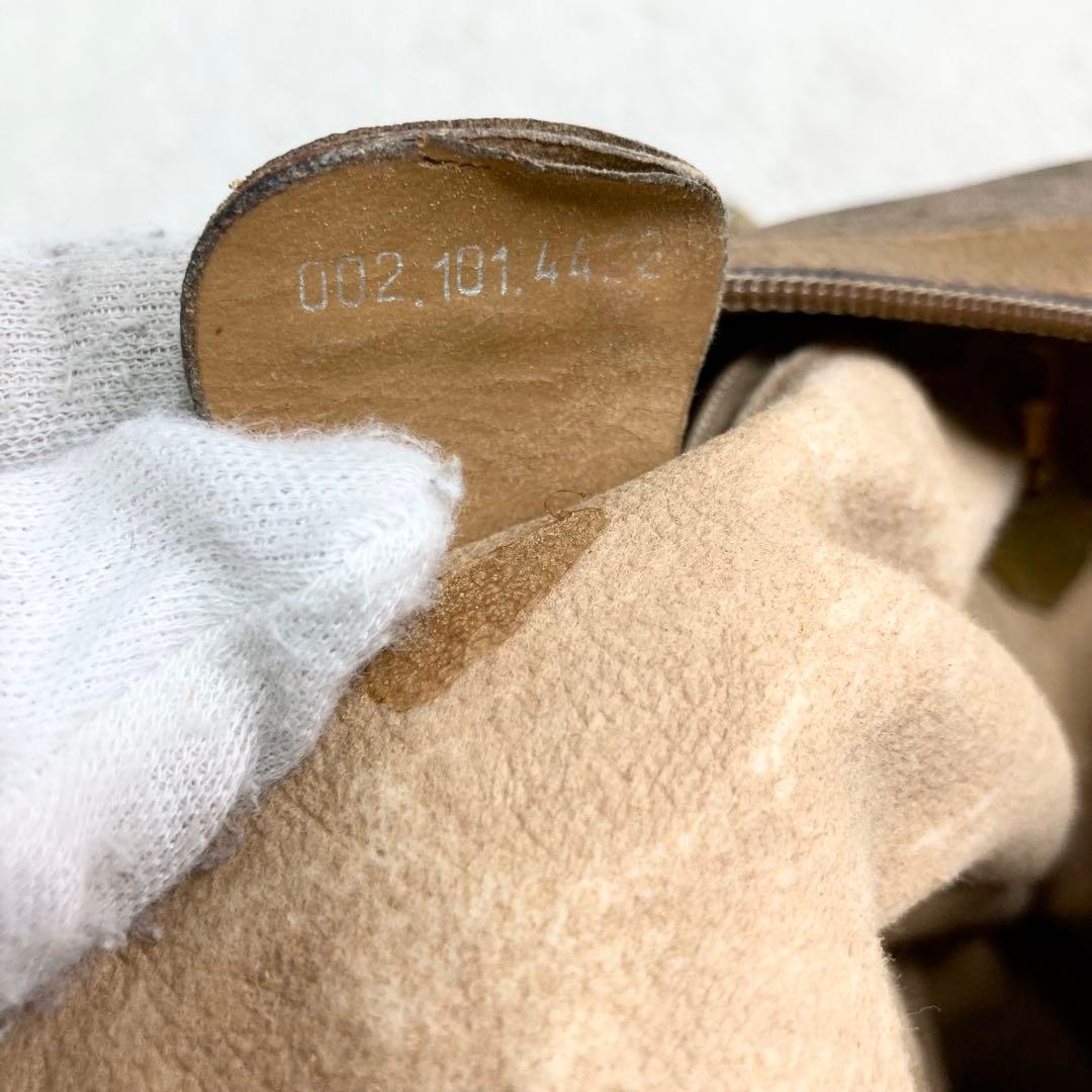 グッチ ボストンバッグ ハンド GG 金具 レザー　希少 金具 ロゴ 大容量