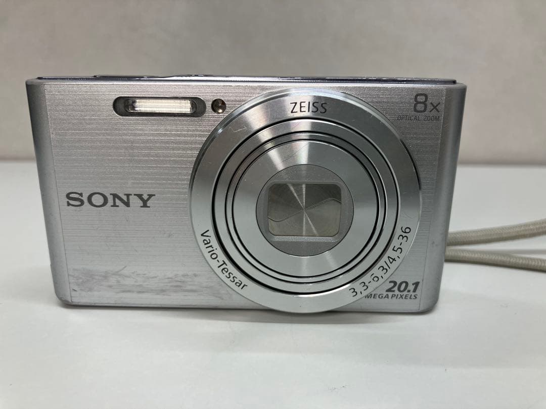 SONYサイバーショット DSC-W830 デジタルカメラ　シルバー【4582】