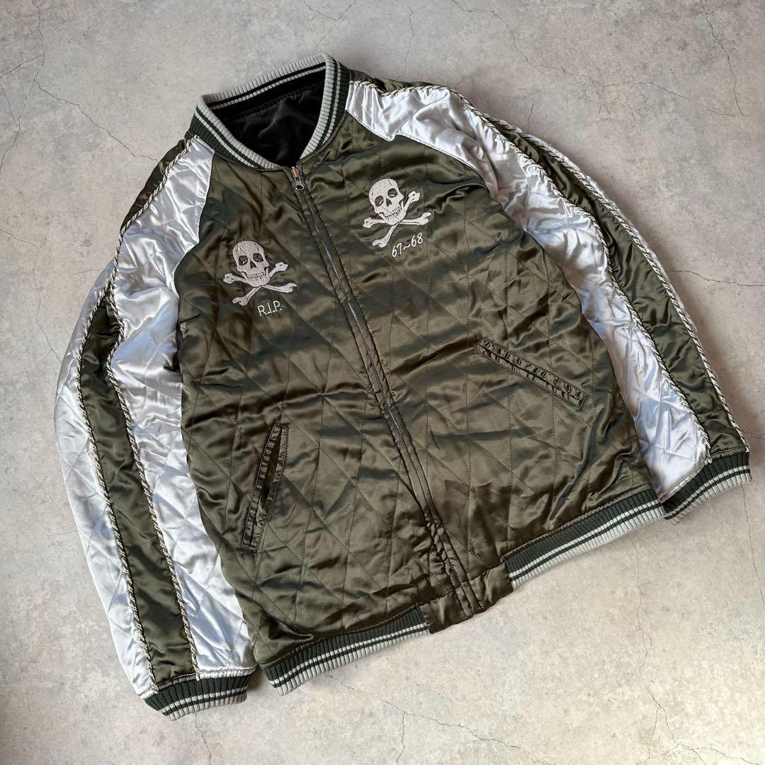 HYSTERIC GLAMOUR リバーシブル ベロア スカジャン