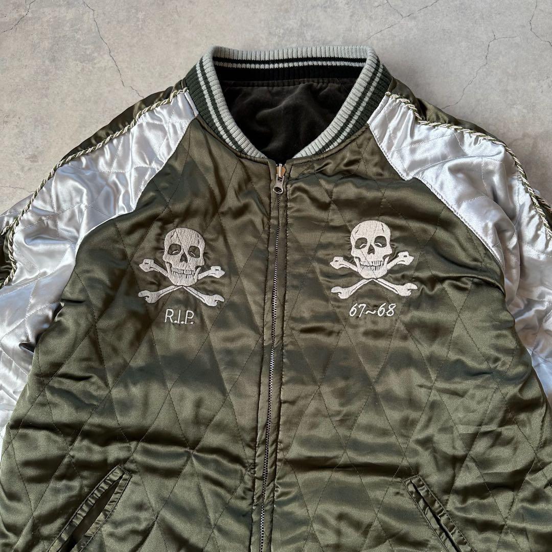 HYSTERIC GLAMOUR リバーシブル ベロア スカジャン