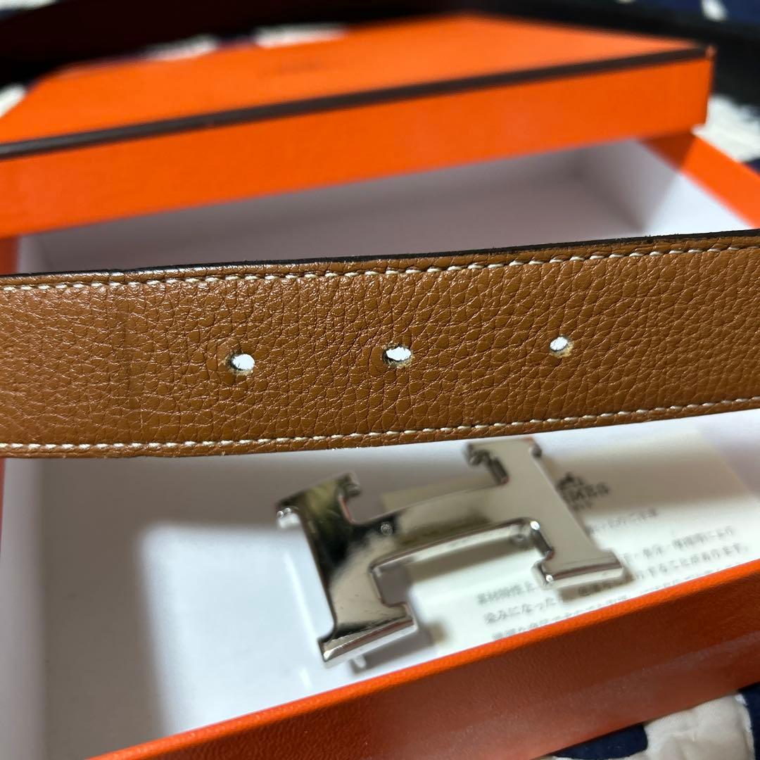 HERMES ／コンスタンス　リバーシブルレザー ベルト