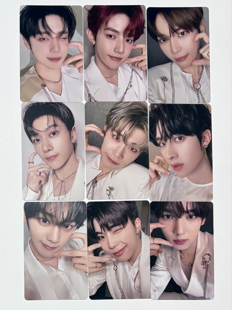 ZEROBASEONE ゼベワン トレカ 特典 タワレコ 白衣装 9枚1セット