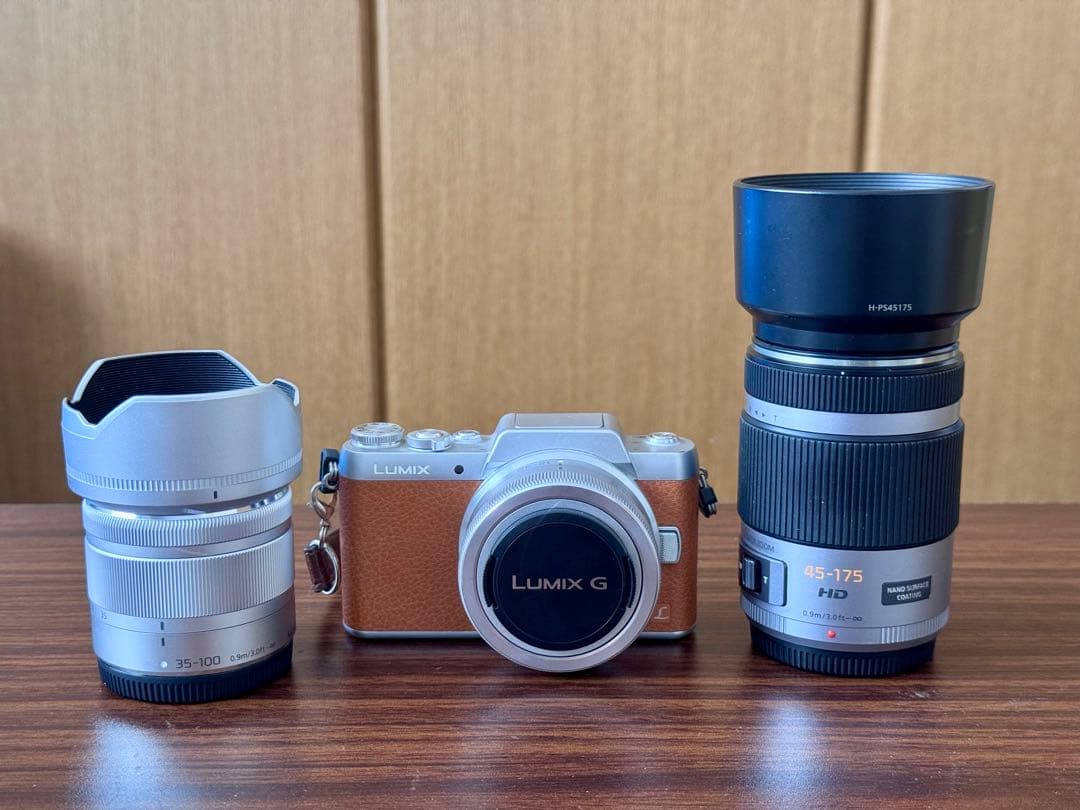 LUMIX G ミラーレスカメラ + 2本レンズ