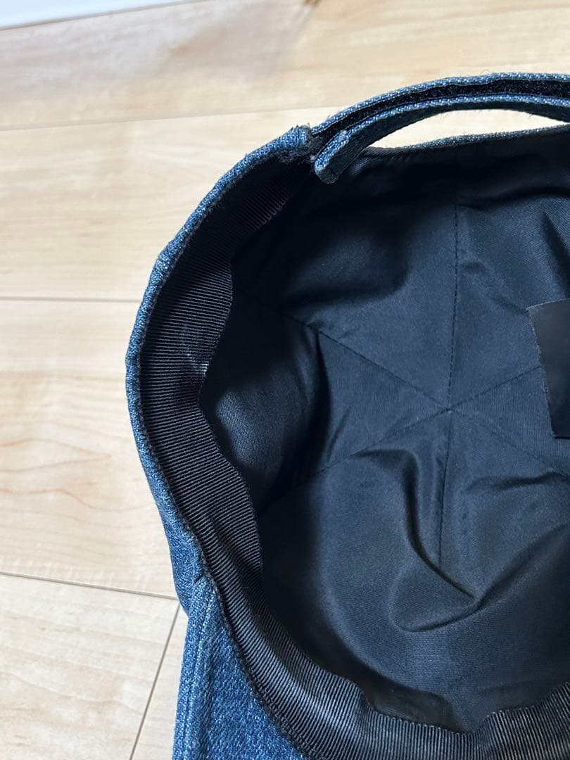 ミュウミュウ　デニムキャップ　MIU MIU