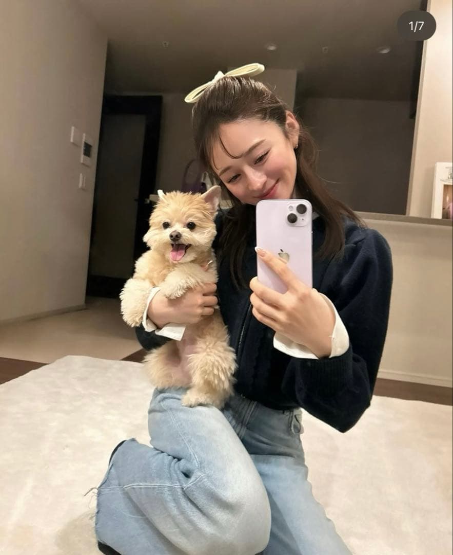 美品bibiy SUSIE SHIRT KNIT シャツニット 正規品ネイビー