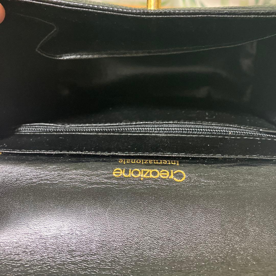 creazione ハンドバッグ 革製 リザード 南京錠・鍵付き クレアツォーネ