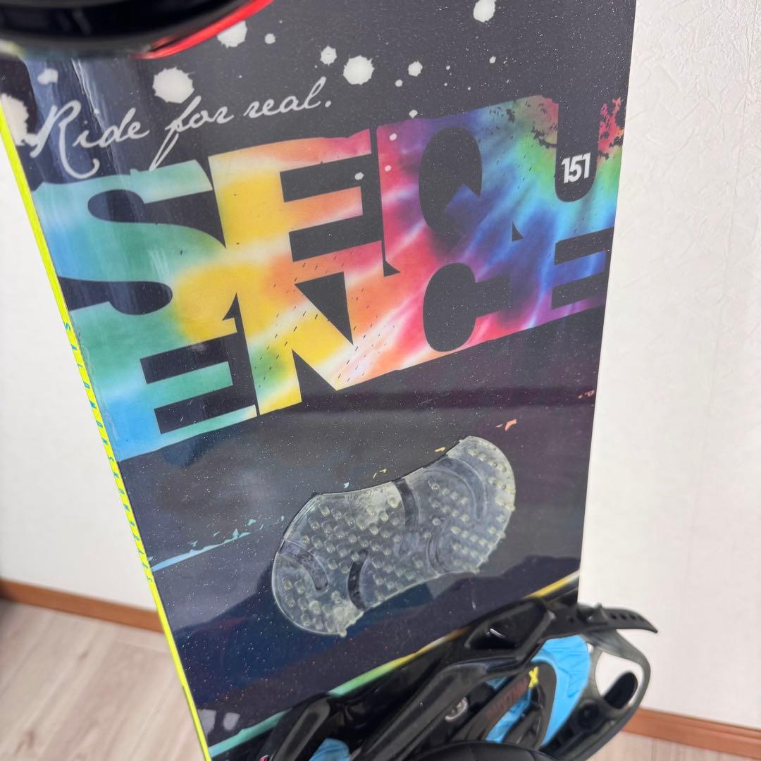 ブーツ無しSALOMON スノーボード 151cm 三点セット