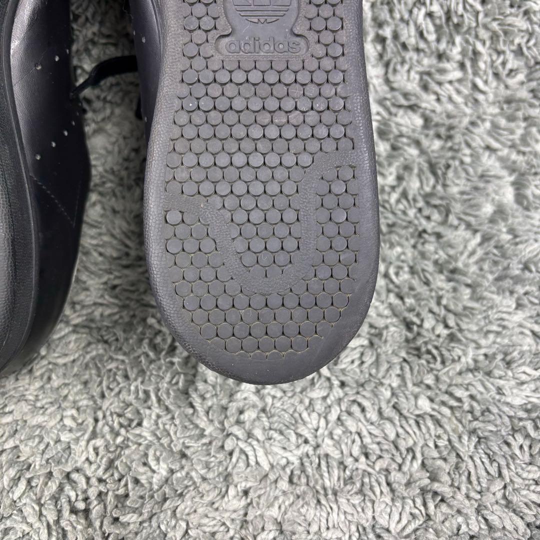 ☆美品☆【アディダス】スタンスミス (27.5) オールブラック　レザー