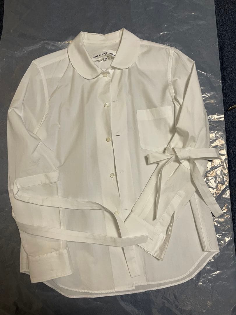 コムデギャルソン ガール girl ブラウス リボン