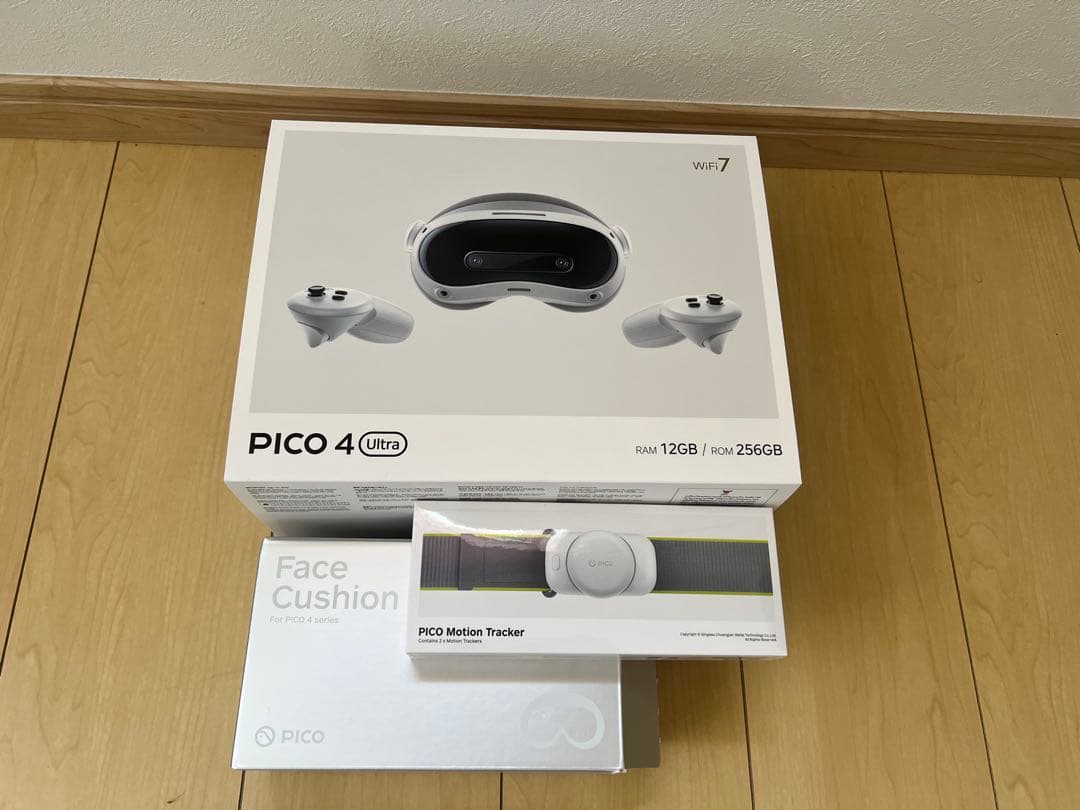 pico 4 ultra + motion trackerセット