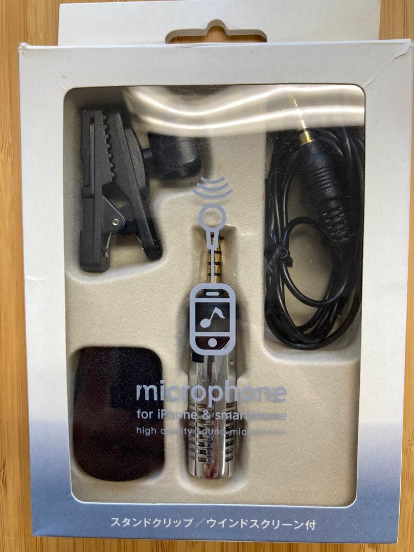 SONY ワイヤレスマイク ECM-AW4 & スマホ用　マイク