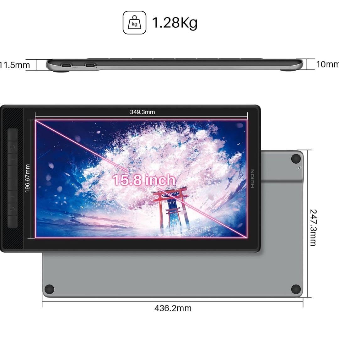 【むぎわらのプリン】Huion Kamvas Pro 16