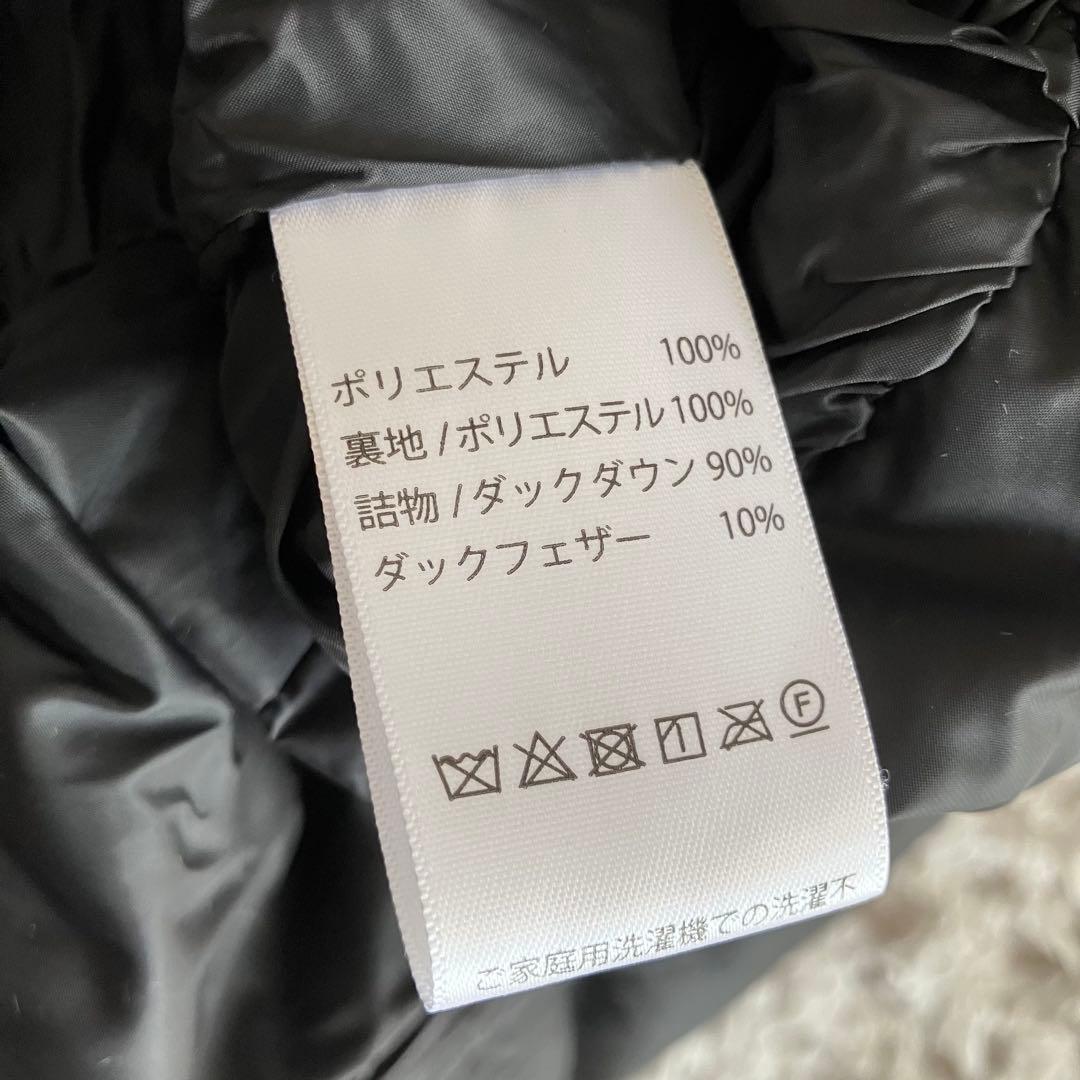 チュクラ　chuclla【未使用】ラウンドボリューム ダウンベスト　ブラック