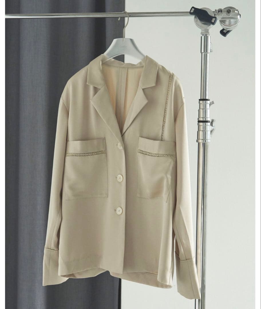 新品未使用anuke アンヌークSatin Tailored Shirts