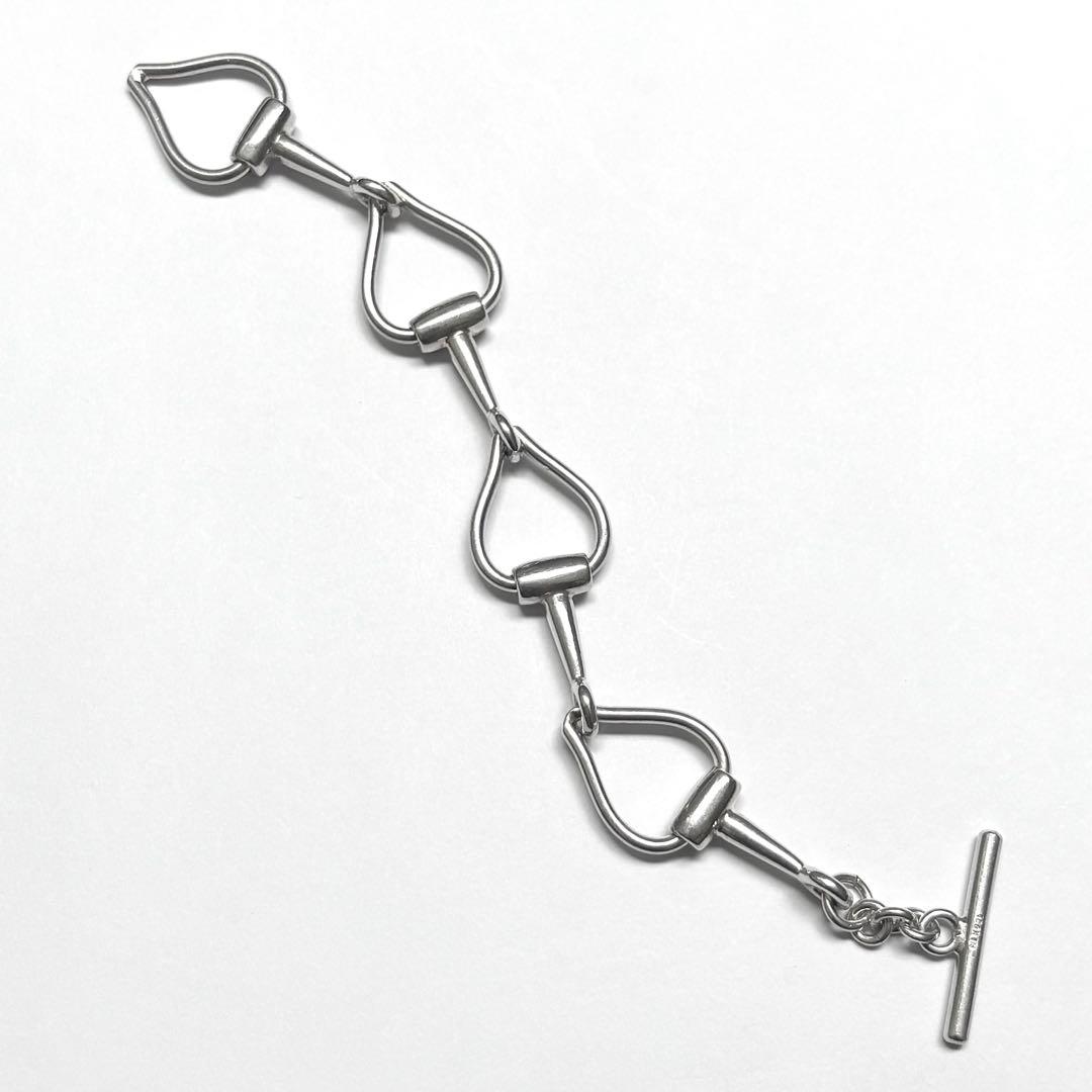 メキシコ製 VINTAGE ホースビット ブレスレット シルバー925